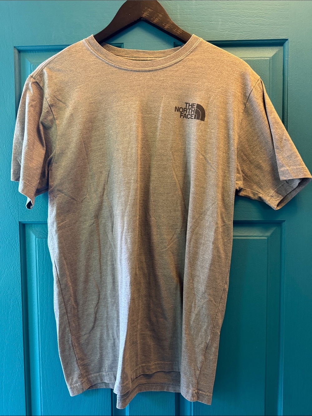 The North Face Men's Gray Logo Crew Tee